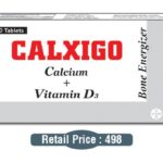 CALXIGO Calcium + Vitamin D₃ Tablets – 20 Count (Bone Energizer)