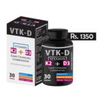VTK-D – Vitamin K2 + D3 (30 Tablets)